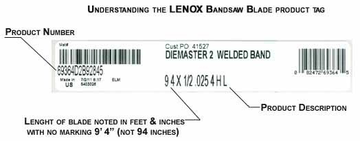 Lenox Product Tag