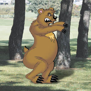 Harried Hunter Bear