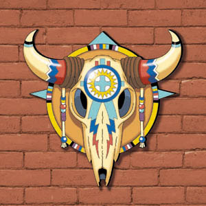 Steer Skull Wall Art