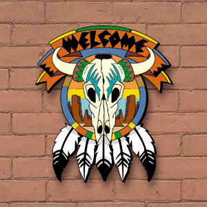 Desert Welcome Plaque