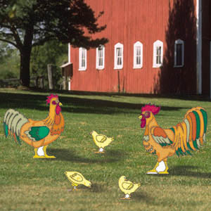 3-D Chicken Brood