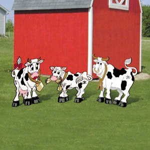 Cute Cow Family