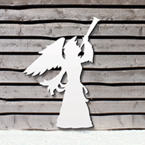 White Shadow Angels Standing