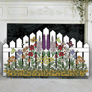 Garden Glory Picket Fence