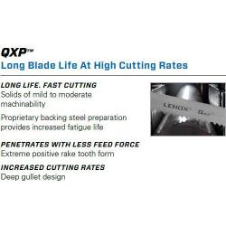 Welded to Length LENOX QXP Blade Material