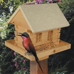 Log Cabin Feeder