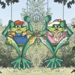 Mr & Mrs. Frog Swingers