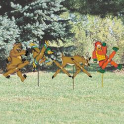 Harried Hunter Whirligigs