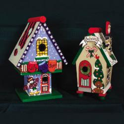 Christmas Birdhouses