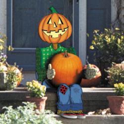 Jack O'lantern Stair Sitter