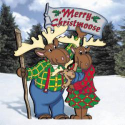 Merry Christmoose Family