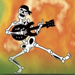 Skeleton Guitarist
