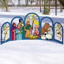Arched Nativity - Set