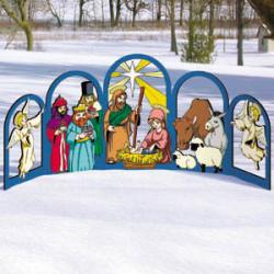 Arched Nativity - Set