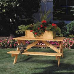 Picnic Table Planter