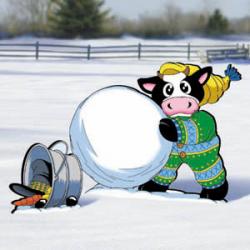 Wholly Cow! - Snowman Fun