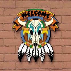 Desert Welcome Plaque
