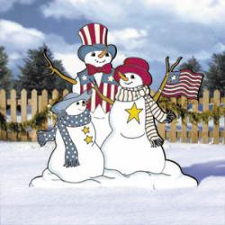 Patriotic Snow - Family