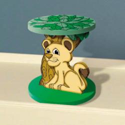 Lion Cub Plant Stand