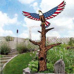 Star-Spangled Eagle Totem