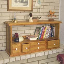Handy Hearth Bookcase