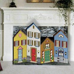 Village Fireplace Screen